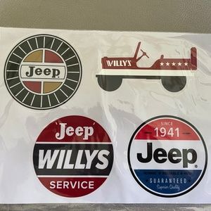 Jeep Window Decals